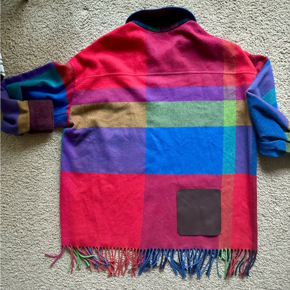 GUNIA Utility Shirt Jacket / Plaid Wool Shirt - Picture 2 of 8